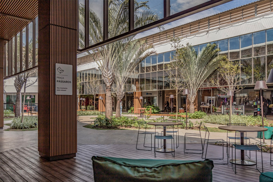 Praça dos passáros